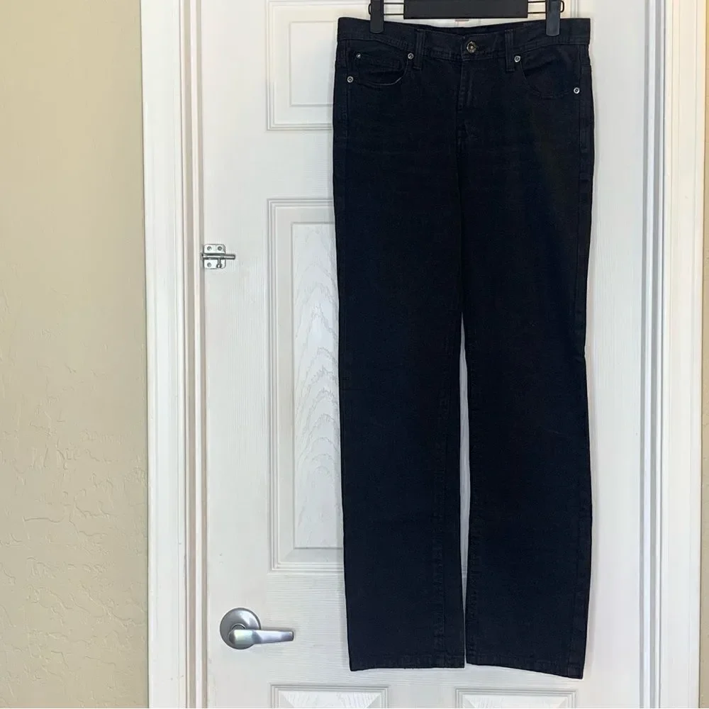 Buffalo David Bitton Evan Slim Fit Jeans Black Size 14